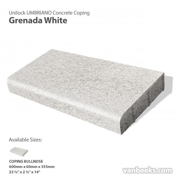 Unilock Umbriano Concrete Coping